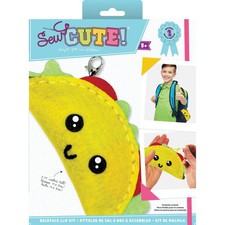 Usado, Kit de costura DMG FAÇA VOCÊ MESMO costura bonito taco crianças iniciantes mochila de feltro clipe comprar usado  Enviando para Brazil