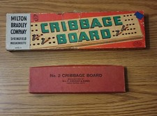 Vintage cribbage board for sale  Crete