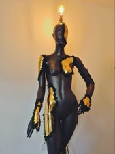 Gold black mannequin for sale  DARTFORD
