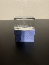 Crystal glass paperweight for sale  West Jordan
