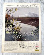 Shellguide february lanes for sale  TEDDINGTON
