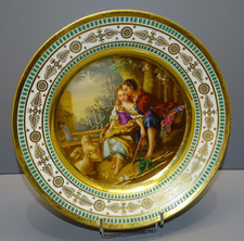 Rare assiette porcelaine d'occasion  Angoulême