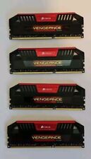 Memoria DDR3 Corsair Vengeance ProSeries 32 GB (4x8 GB) 1866 MHz CMY16GX3M2A1866C9R segunda mano  Embacar hacia Argentina