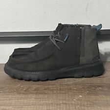 Botas Hey Dude Boris Eco para hombre zapatos talla 10 granito segunda mano  Embacar hacia Argentina