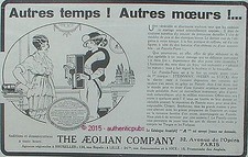 Publicite pianola piano d'occasion Publicite pianola piano d'occasion  Cires-lès-Mello