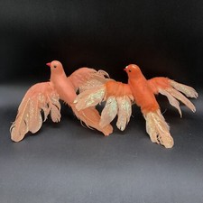 Vtg peach feathered for sale  Mount Pleasant