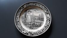 Assiette parlante faïence d'occasion  Angers-
