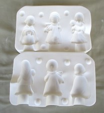 Molde de cerâmica Macky Molds 245 Joesph Mary & Shepherd fundição deslizante 10" x 6.5" x 4" comprar usado  Enviando para Brazil