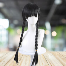 Peruca trançada dupla peruca preta brinquedos tamanho universal cosplay cabelo como presente para crianças comprar usado  Enviando para Brazil