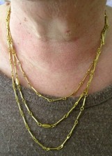 élégant discret collier d'occasion  Bonneuil-Matours