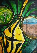 Kunstwerk gemälde leinwandbil gebraucht kaufen  Castrop-Rauxel