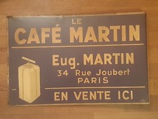 Enseigne métallique vintage d'occasion  Paris XIII