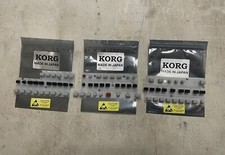 Almofada de borracha condutora chave KORG PA600 (ESQUERDA - CENTRO-DIREITA - TOTAL 3 peças comprar usado  Enviando para Brazil