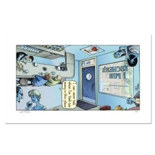 Bizarro, "Escher's Pub" edição limitada numerada assinada à mão pelo criador Dan Pira comprar usado  Enviando para Brazil