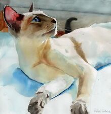 Giclee print siamese for sale  Columbia