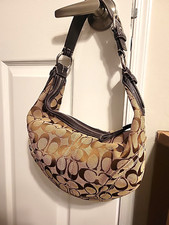 Coach hobo canvas for sale  Seven Valleys