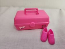 Mattel 1992 Caboodles Barbie ACCESORIO Y ZAPATOS Brillo Playa Maquillaje segunda mano  Embacar hacia Mexico