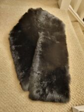 Black faux fur for sale  NORTHAMPTON