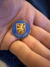 Scotland pin badge for sale  WARE