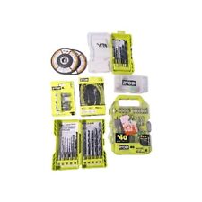 Lote de 8 juegos de brocas y kits de accesorios Ryobi #9 segunda mano  Embacar hacia Mexico