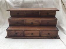 Wooden drawer storage for sale  TRING