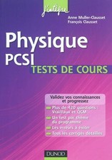Physique pcsi tests d'occasion  France
