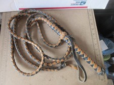 Vintage leather bullwhip for sale  Reno