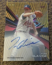 2015 Topps High Tek Auto Tom Glavine Padrão 1 Grama/Ondas Ouro Arco-íris /50 (AU) comprar usado 2015 Topps High Tek Auto Tom Glavine Padrão 1 Grama/Ondas Ouro Arco-íris /50 (AU) comprar usado  Enviando para Brazil