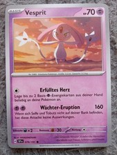 Pokemon karte vesprit gebraucht kaufen  Salzbergen