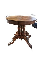 Mesa de jantar antiga de madeira, usado comprar usado  Enviando para Brazil