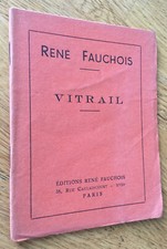 Fauchois vitrail courant d'occasion  Paris VI