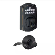 Fechadura eletrônica Camelot com alavanca de porta de destaque - 1002833295, usado comprar usado  Enviando para Brazil