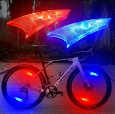 Luzes de roda de bicicleta LED LOODIKA, pacote com 4, luzes de raio de bicicleta com baterias incl... comprar usado  Enviando para Brazil
