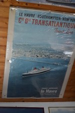 Affiche paquebot cgt d'occasion Affiche paquebot cgt d'occasion  Nieul-sur-Mer