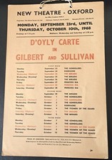 1968 oyly carte for sale  STROUD