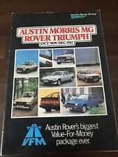 Austin morris triumph for sale  TAMWORTH