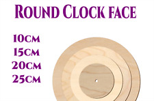 Wooden clock face for sale  PLYMOUTH