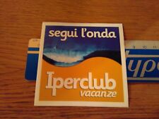 Adesivo vintage sticker usato  Oliveto Lario