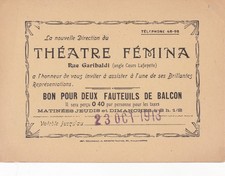 Bon théâtre famina d'occasion  Saint-Igny-de-Vers