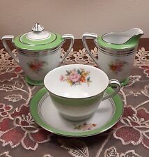 Noritake green white for sale  Newport News