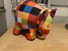 Elmer elephant plush for sale  UK