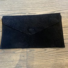 Black real suede for sale  MAIDENHEAD
