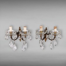 Coppia applique antiche usato  Cambiago