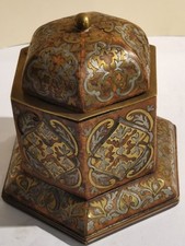 Antique boulle inlaid for sale  MINEHEAD