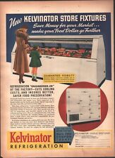 Vitrine de loja de geladeira 1937 Kelvinator impressão vintage anúncio f8 comprar usado  Enviando para Brazil