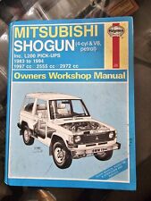 Haynes manual mitsubishi for sale  LEEK