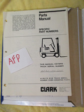 PALETE ELÉTRICA CLARK HWP465 SPN MANUAL DE PEÇAS Original USADO VEJA FOTOS comprar usado  Enviando para Brazil