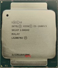 Usado, Intel Xeon E5-2680 V3 LGA 2011-3 Server CPU Processors SRIXP 2.50GHz 12 Core comprar usado  Enviando para Brazil
