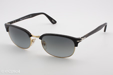 Usado, Óculos de sol Persol 8139-S 95/71 masculino retangular anti-reflexo gradiente preto 55mm comprar usado  Enviando para Brazil