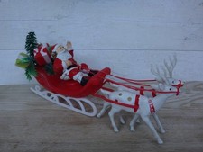 Vintage plastic santa for sale  DUNSTABLE